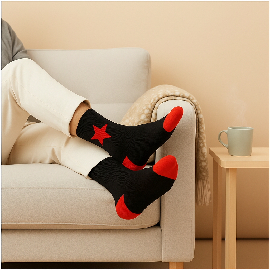 Black Star Socks
